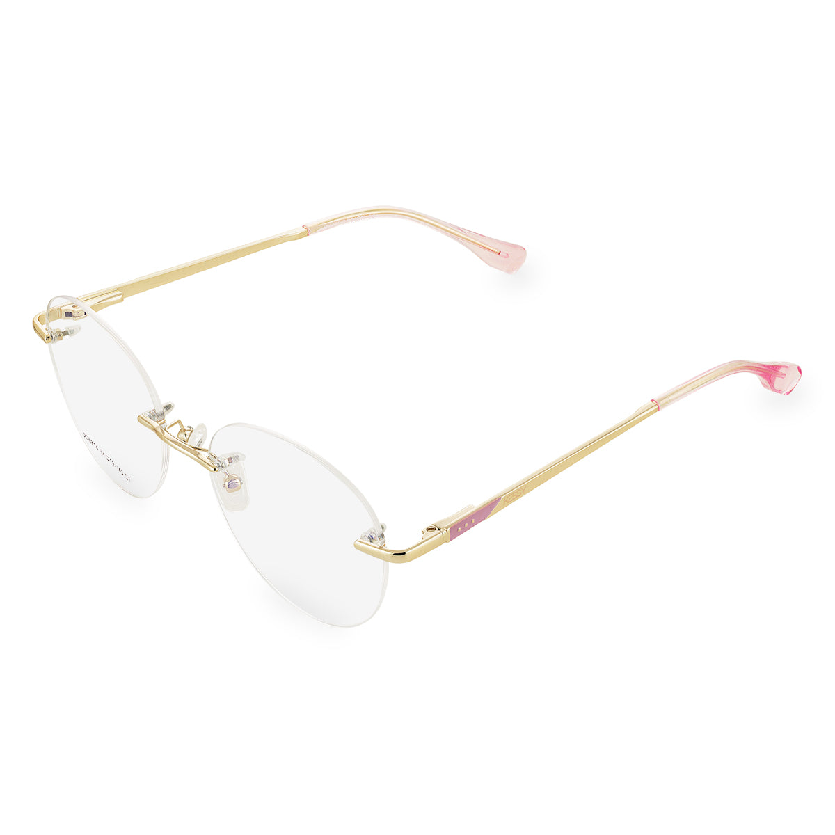 Óculos de Grau Feminino Kessy 476 Dourado Rosa